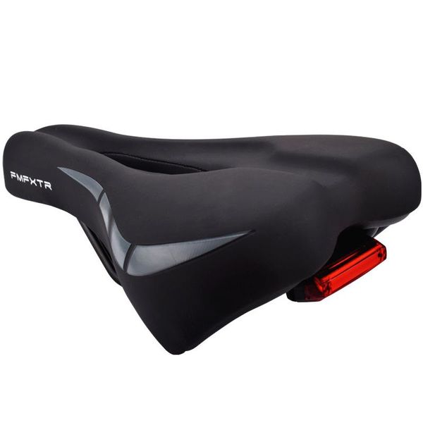 

bike saddles fmfxtr bicycle saddle seat with tail light comfort breathable wide hollow cushion for mtb road cycling part
