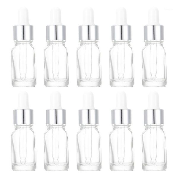 

storage bottles & jars 10pcs subpackaging essential oil portable glass