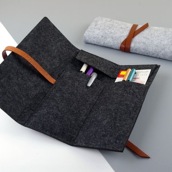 

bch creativelarge capacity advertising pencilgifts creativefelt large capacity felt stationery bag advertising statio pencil bags