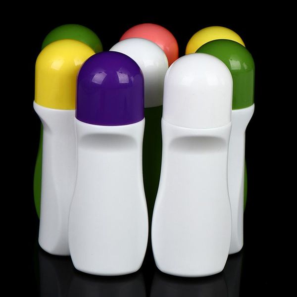 

storage bottles & jars 1pcs white liquid bottle with blue sponge head 60ml soreness applicator
