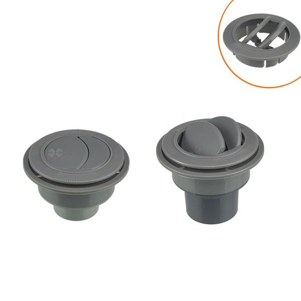 

parts -caravan bus universal air vent gray round outlet with fixing screws