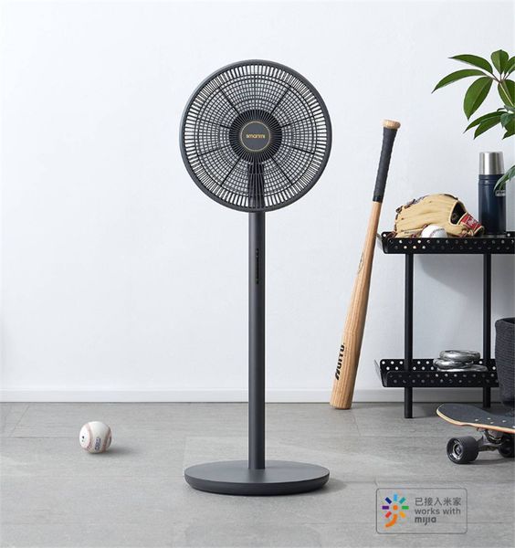 

xiaomi youpin smartmi standing floor fan 3 dc pedestal standing-portable fans rechargeable air conditioner natural wind