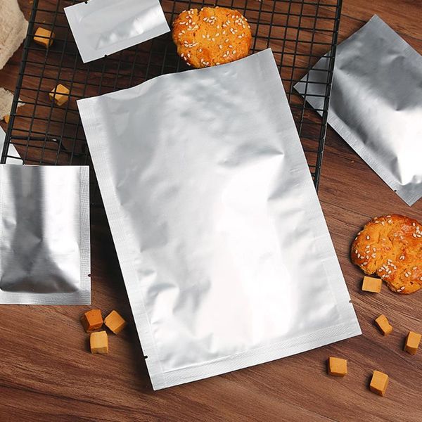 

food savers & storage containers 100pcs aluminum foil mylar bag holder container package for