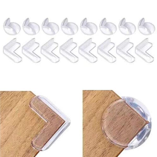

door catches & closers 16pc/24pc children anticollision edge guards baby silicone safety protector table corner from gua
