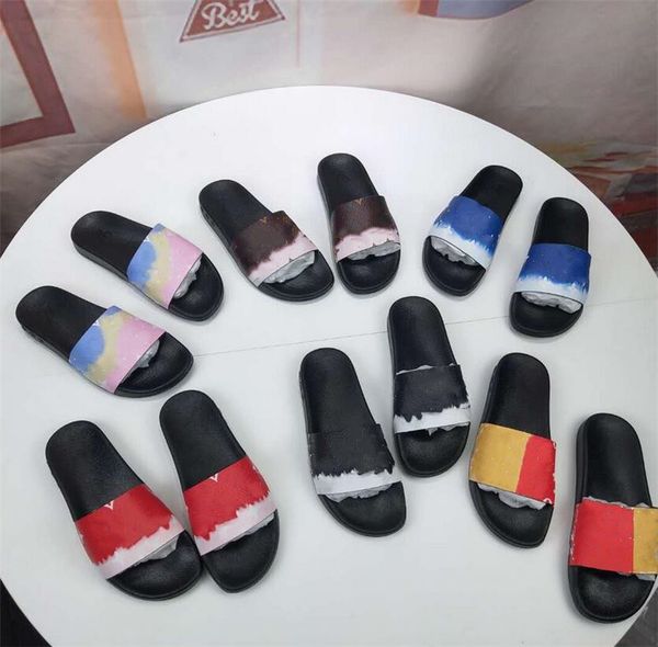 

sandals fashion men women's flats casual beach slippers leather shoes flip-flops sandal, Black