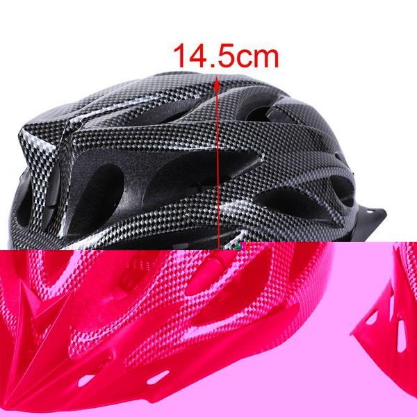 

cycling caps & masks carbon bicycle helmet bike mtb adjustable safety, Black