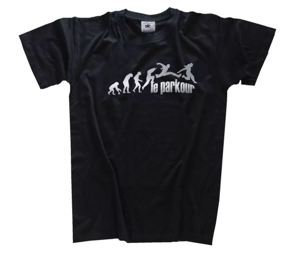 

silver edition le parkour computer parcour evolution t-shirt s-xxxl, White;black