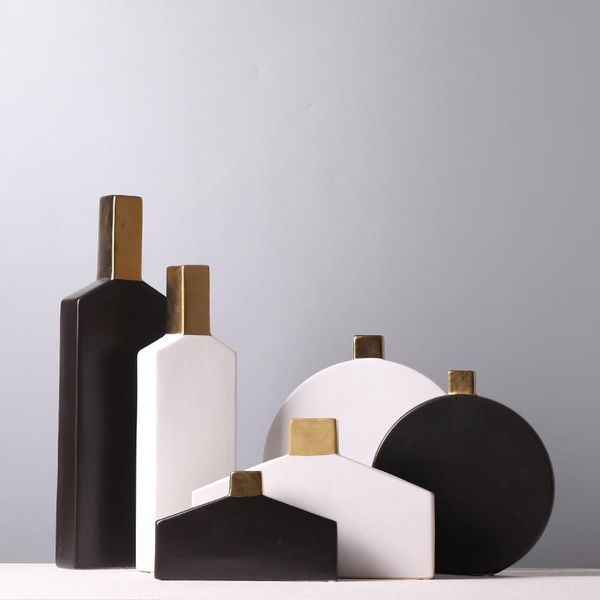 

art nordic vases simple manual creative ceramic flower vase bedroom decoration decoracion hogar home da60hp