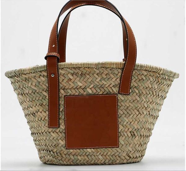 

storage bags vegetable basket handbag circular straw woven bag