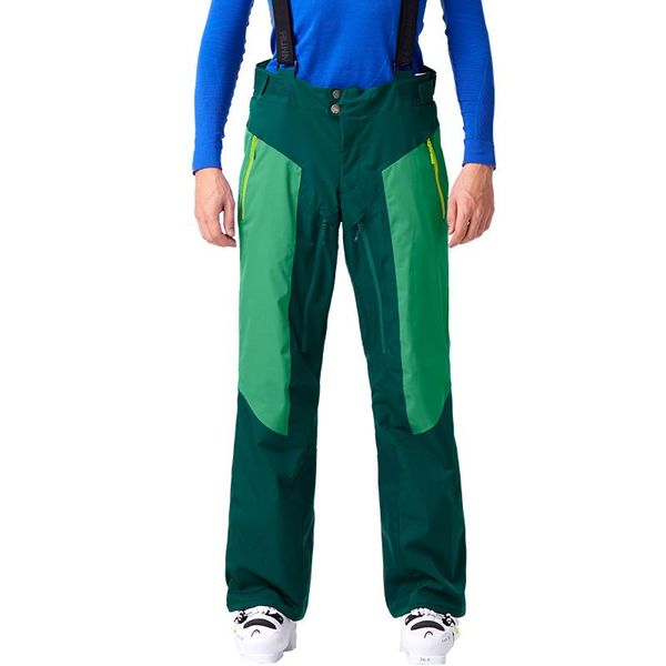 

brand men winter ski pants with shoulder straps snow for skiing man sports 7498