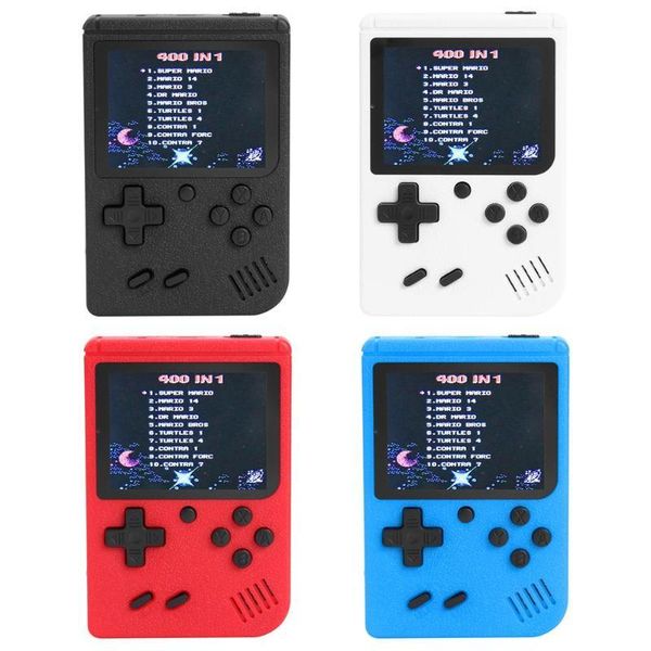 

400in1 handheld game console 3 inch color screen gaming player built-in 400 8 bit controller device for fc portable players
