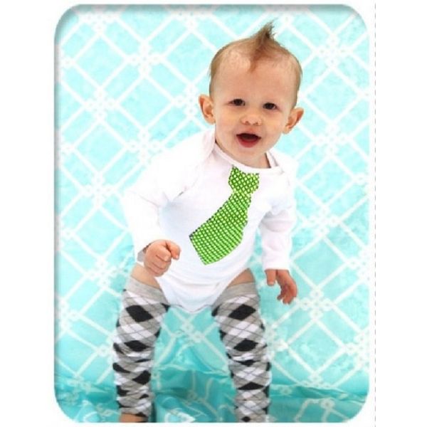 

tie baby boy clothes fashion boys bodysuits long sleeve white necktie jumpsuit 100% cotton bebe clothing 210413, Blue