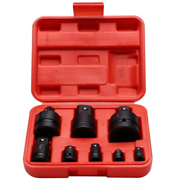 

8pcs mini socket wrench hand tool set 1/4 1/2 3/8 3/4 1 ratchet breaker drive spanner pneumatic sleeve adapter tools