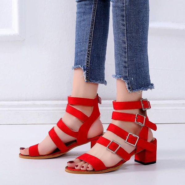 

sandals 2021 style women hollow wedding shoes ankle boots sandal open toe high heels dress pump beach peep chunky, Black