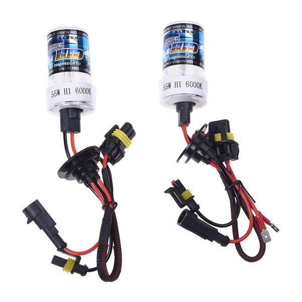 

h1 xenon lamps automotive brake light 55w 6000k lamp high power dc 12v car headlights
