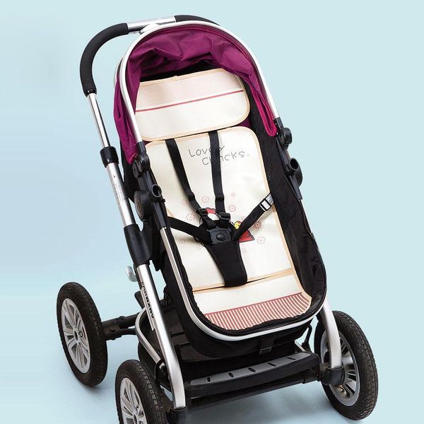 

stroller parts & accessories baby kid summer cartoon pattern sleeping mat breathable seat cool liner cushion