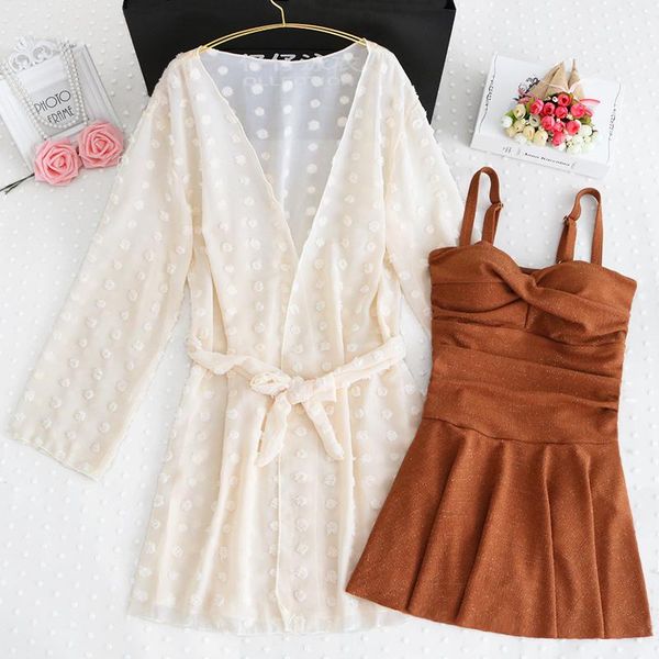 

one-piece suits staerk size is fat, mm conservative, and small chest gathered at the seaside to take pos look trendy