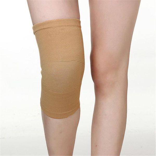 

elbow & knee pads brand sports brace pad short leg sleeve sweat-absorbent soft elastic wrap protector comfortable knees, Black;gray