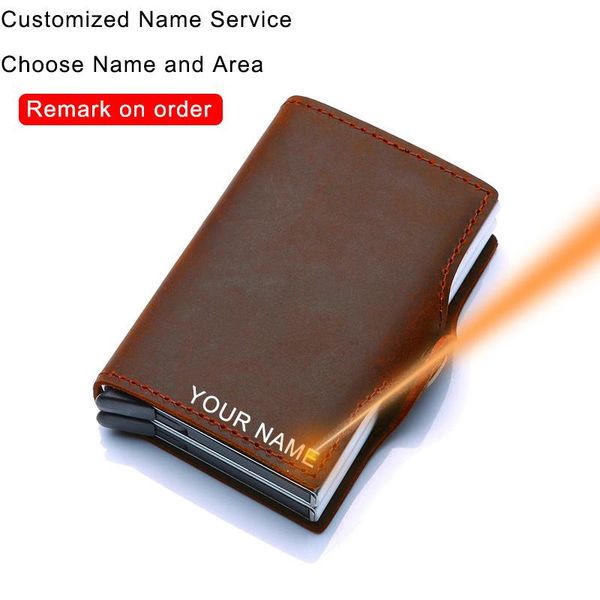 

wallets rfid real cow genuine leather men money bag male short trifold purse card smart double wallet small vallet portomonee, Red;black