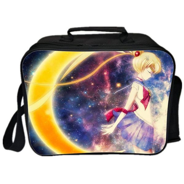 

sailor moon lunchbox bag cute cartoon handbag lunch for kids school small hand messenger picnic bags