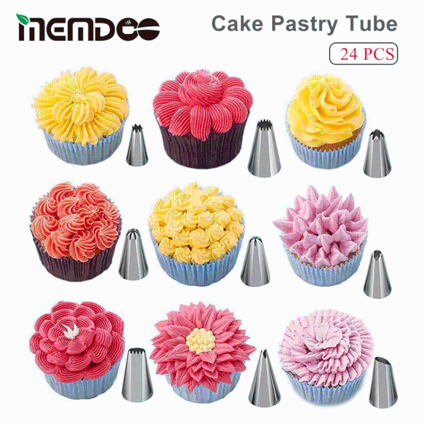 

baking & pastry tools memdoo 32pcs cake decorating accessories supplies kit set