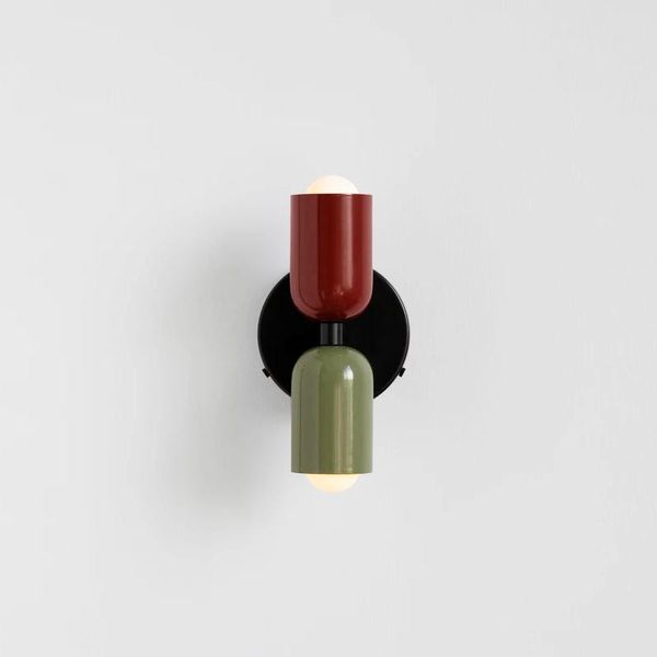 

light luxury wall lamps color macaron living room dining bedroom bedside ins wind sconce lighting fixtures lamp