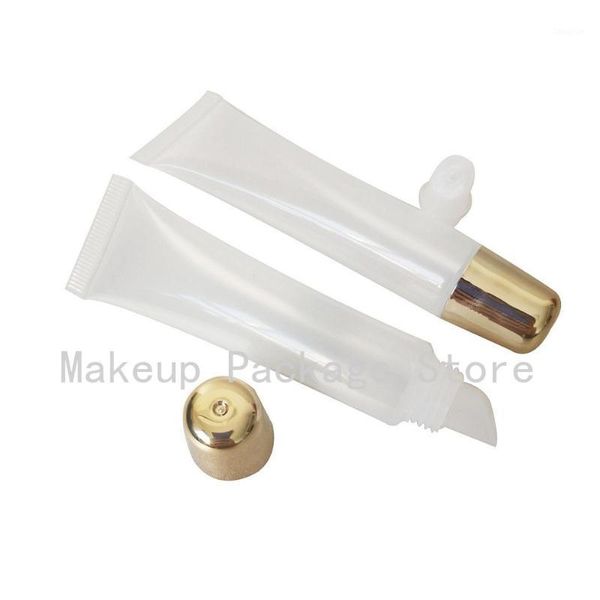 

storage bottles & jars 20g 50pcs/lot empty cosmetic tubes packaging lipgloss portable squeeze container refillable lip gloss makeup