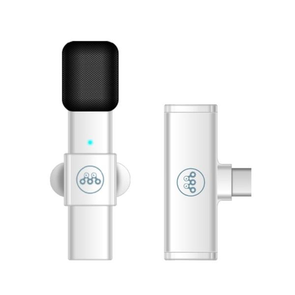 

microphones 2021 omnidirectional pickup lavalier transmitter receiver type-c port for pc phone dslr camera handhold mic