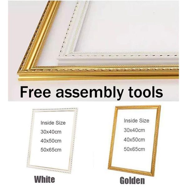 

frames suit for all kinds of diy oil painting by numbers wood frame wall diamond embroidery picture po