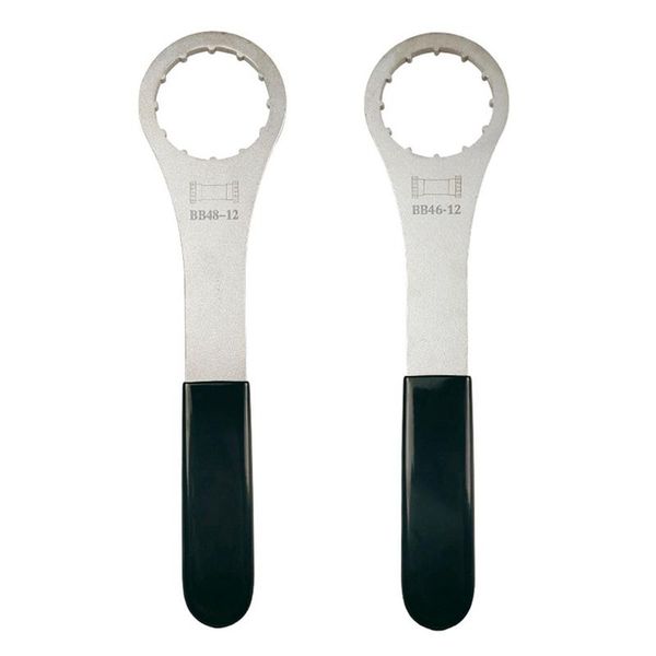 

tools 2pcs bicycle bottom bracket wrench, bb48-12 for praxis works m30 osbb & bb46-12 rotor bsa30 / race face