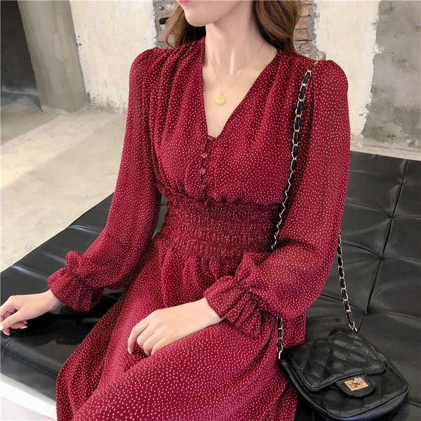 

blla women dress party oversized woman winter elegant evening ladies spring autumn chiffon v neck long female, Black;gray