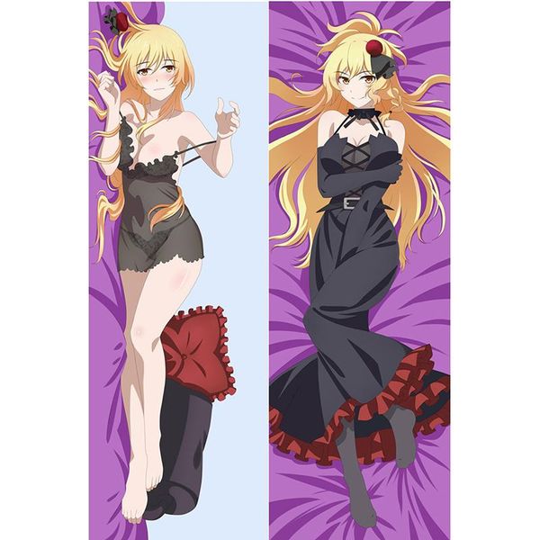 

pillow case rokudenashi majutsu koushi to akashic records anime character fibel sistine long body celica dakimakura cover