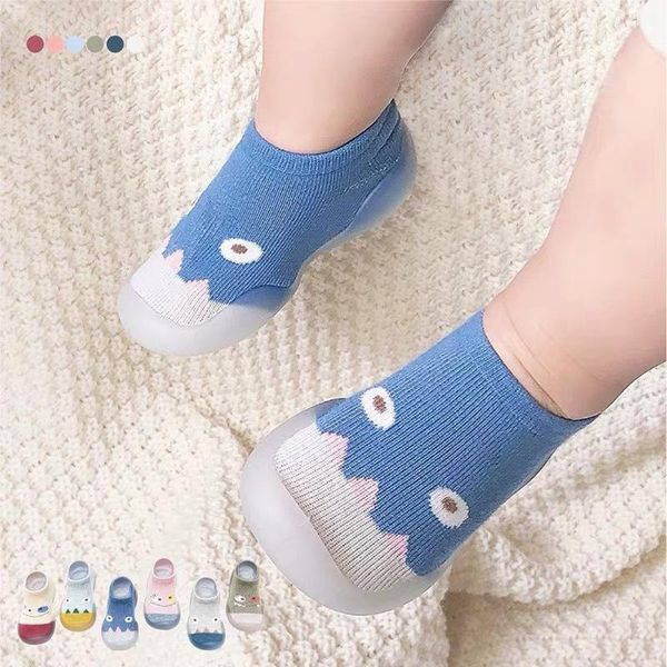 

first walkers children's floor socks shoes pure cotton thin baby toddler indoor non-slip