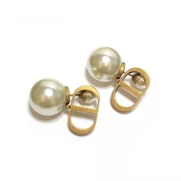 

aaa designer jewelry earrings classic letter earrings xv67, Golden