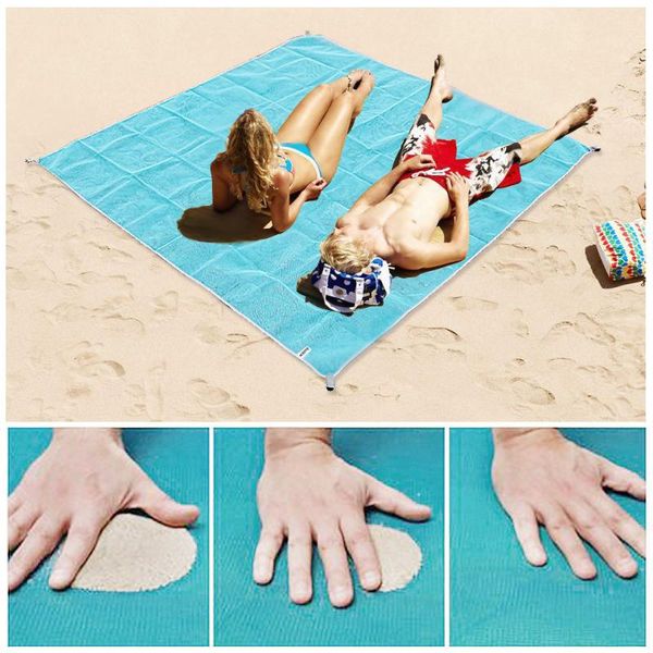 

towel beach mat magic sand towels blanket portable anti travel summer drop large beachtowel