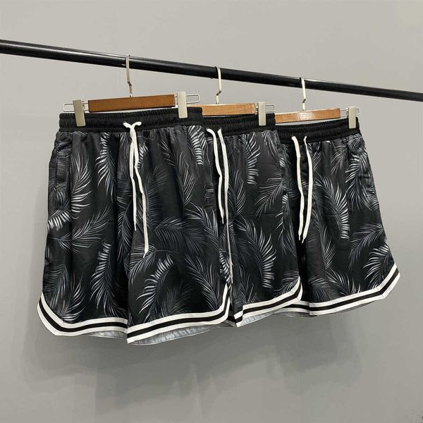 

dangerous player summer basketball quick drying mesh coconut shorts loose six point sports beach couple elastic pants gp3o, White;black