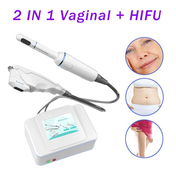 Taşınabilir Viginal Sıkma HIFU Makinesi Ultrason Vigina Sıkı Cilt Gençleştirme Vaginia Tedavi Salonu Güzellik Ekipmanları