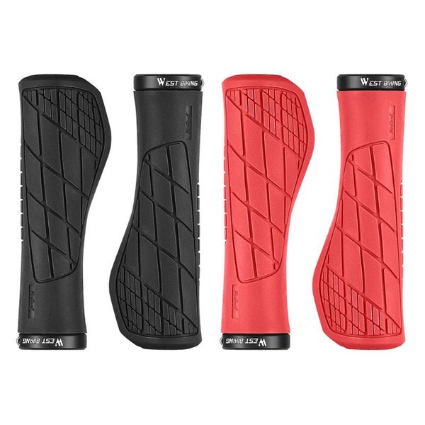 

bike handlebars &components 1 pair bicycle handlebar cover rubber mtb cycling anti-slip lock hand grips mountain road replacement parts