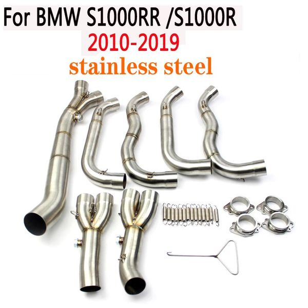 

for s1000r/s1000r 60mm motorcycle full systems exhaust stainless steel 2010 2011 2012 2013 2014 2021 yea system