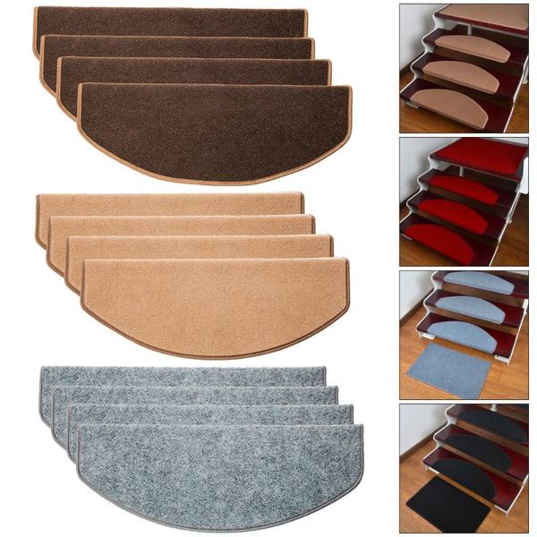 

carpets 17pcs/set self-adhesive stair pads anti-slip rugs safety mute floor mats repeatedly-use mat for home