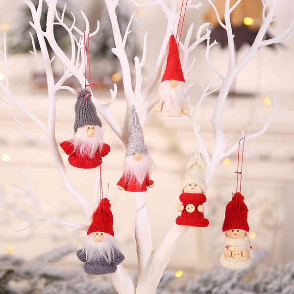 

christmas decorations santa doll girl deskornaments doll pendant doll christmas tree ornaments