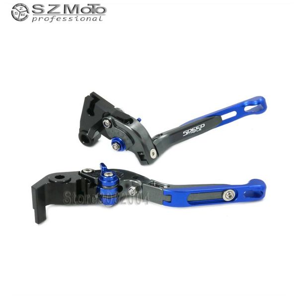 

motorcycle brakes for 1050/s speedtriple 16 aluminum folding extendable adjustable clutch levers with logo