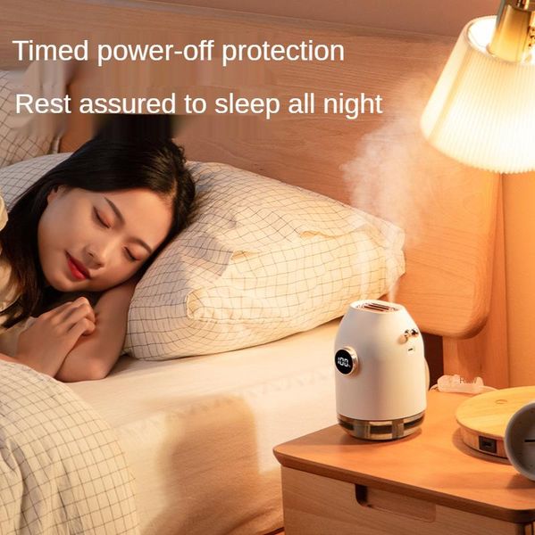 

500ml wireless double nozzle humidifier air mist maker rechargeable 4000mah battery ultrasonic aroma diffuser humidificador humidifiers