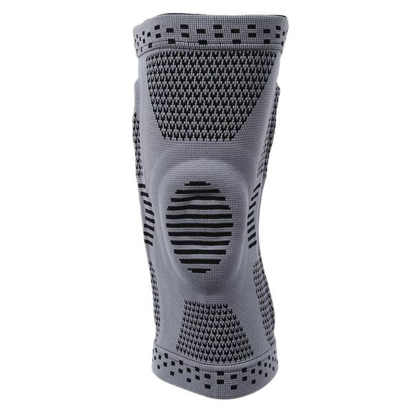 

elbow & knee pads gray sports outdoor basketball protective meniscus leg sets running fitness squat protectors, Black;gray