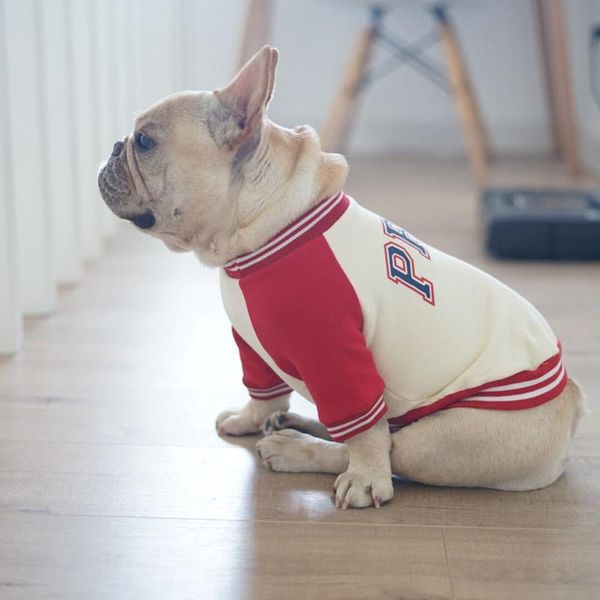 

dog apparel [mpk winter wear] prpj sweater for french bulldogs, pugs, warm sportswear