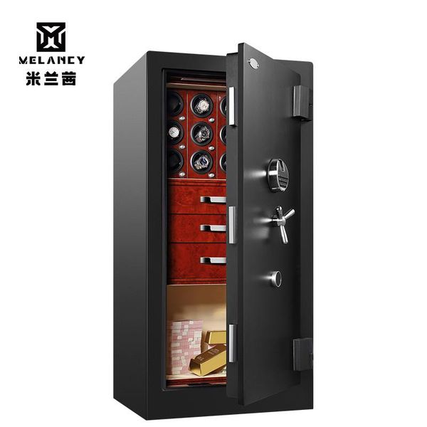 

watch boxes & cases automatic winder safe box 12 watches storage collection mabuchi motor machine, Black;blue