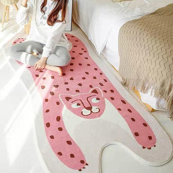

carpets cartoon for living room rugs decor furry mat bedside carpet bathroom absorbent foot entrance door children