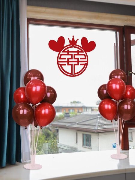 

party decoration wedding room layout birthday opening exhibition balloon