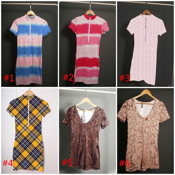 

rainbow neon tye dye t shirt dress women summer clothing brand fashion short sleeve mini bodycon dresses, White;black