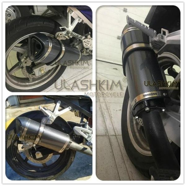 

exhaust pipe motorcycle modified change slip on muffler for cbf 125 150